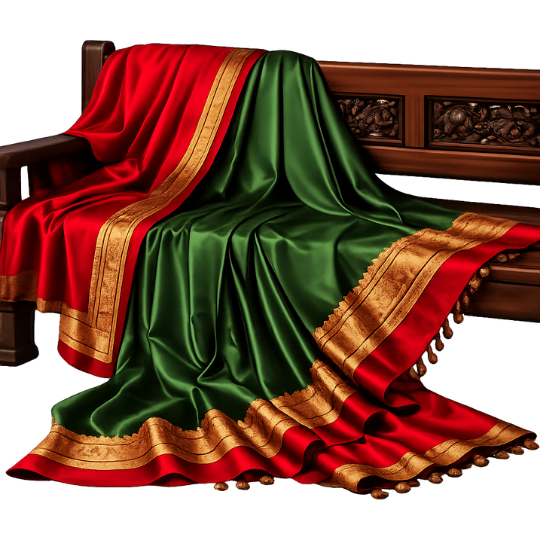 Decorated Bench