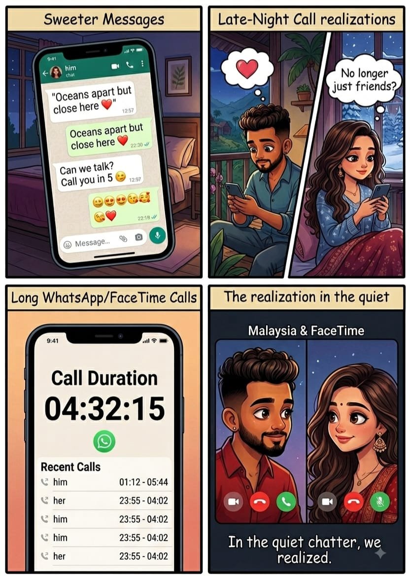 Late night calls, more than friends